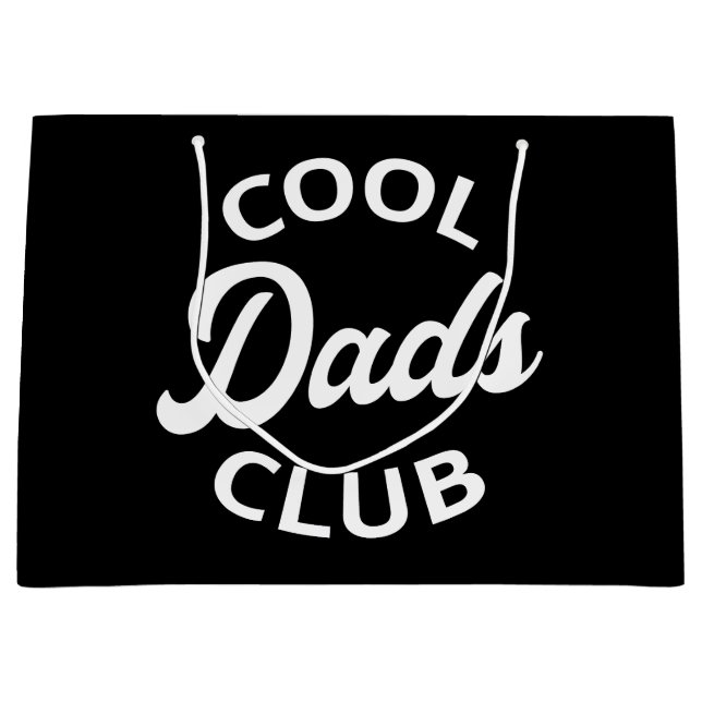 Grand Sac Cadeau Club cool Dads I (Devant)