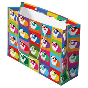 Grand Sac Cadeau Cobayes d'art de bruit