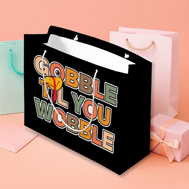 Grand Sac Cadeau Coccodez jusqu'à ce que vous titubiez, drôle de Th (Créateur téléchargé)