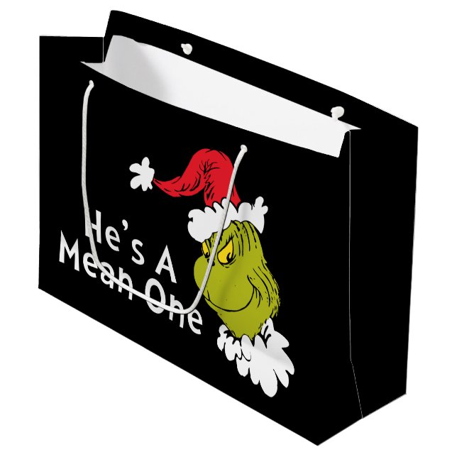 Grand Sac Cadeau Comment le Grinch a volé Noël | C'est un méchant (Devant Angle)