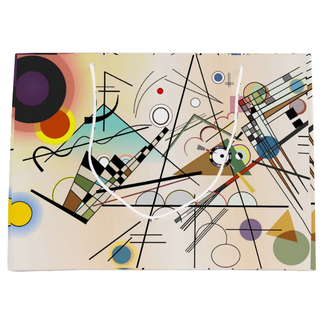 Grand Sac Cadeau Composition VIII by Wassily Kandinsky (Devant)