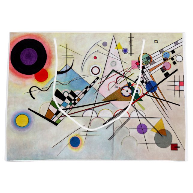 Grand Sac Cadeau Composition VIII, Wassily Kandinsky (Devant)