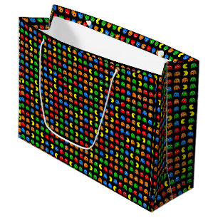 Grand Sac Cadeau Conception d'anniversaire pour joueur d'arcade Pix