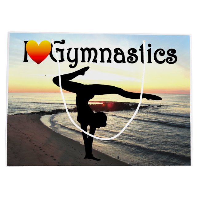 GRAND SAC CADEAU CONCEPTION DE GYMNASTICS (Dos)