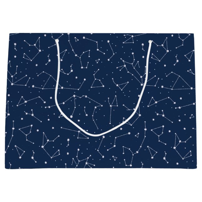Grand Sac Cadeau Constellations (Devant)