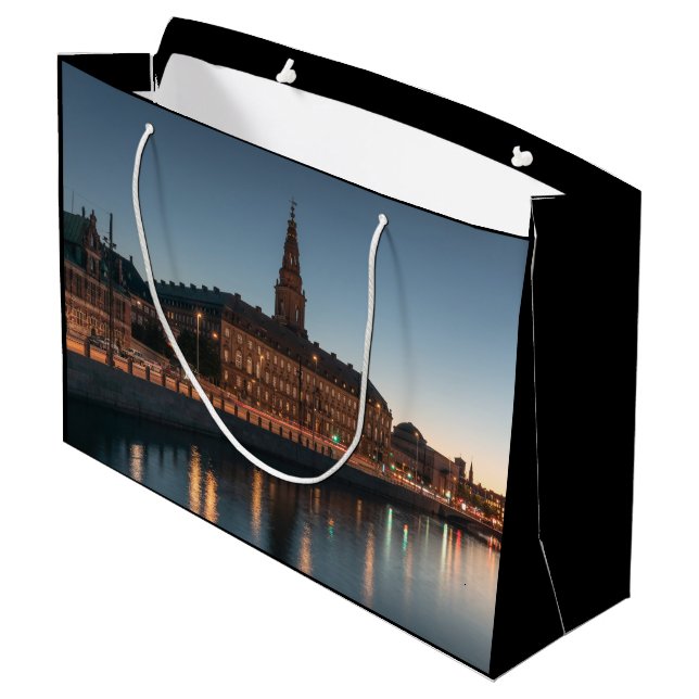 Grand Sac Cadeau Copenhague Danemark (Dos Angle)