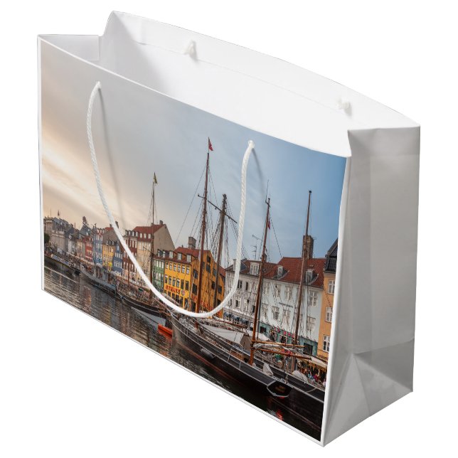 Grand Sac Cadeau Copenhague Danemark (Dos Angle)