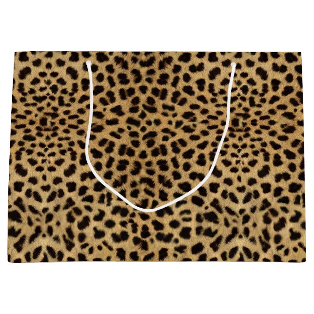 Grand Sac Cadeau Copie de guépard (Devant)