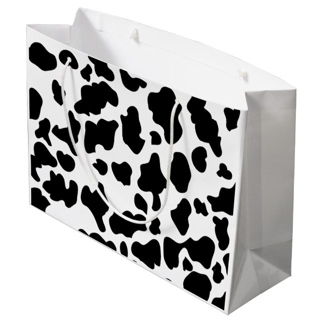 Grand Sac Cadeau Copie de vache (Dos Angle)