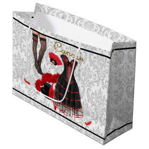 Grand Sac Cadeau Costume cancan 2