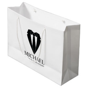 Grand Sac Cadeau Costume Mariage noir - Proposition de fabricant de