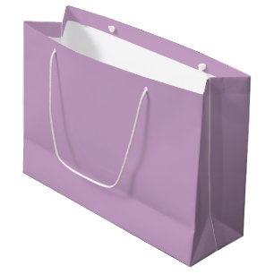Grand Sac Cadeau Couleur solide Lilac