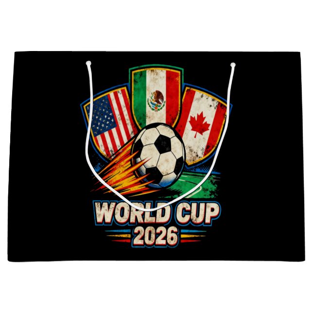 Grand Sac Cadeau Coupe du Monde 2026 (Devant)