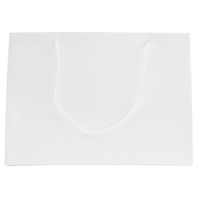 Grand Sac Cadeau Créez votre propre (Devant)