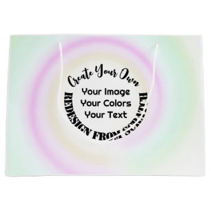 Grand Sac Cadeau Créez votre propre personnalisation