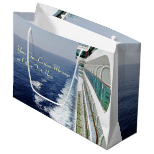 Grand Sac Cadeau Croisière sur la rangée de balcon