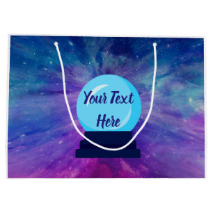 Grand Sac Cadeau Crystal Ball Écrivez votre propre MEME