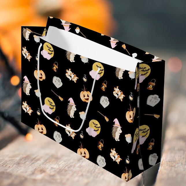 Grand Sac Cadeau Cute Kid Halloween (Créateur téléchargé)