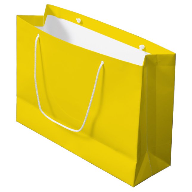 Grand Sac Cadeau Dandelion (couleur solide)  (Devant Angle)
