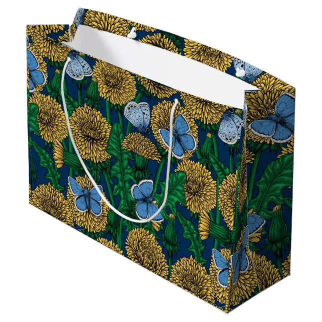 Grand Sac Cadeau Dandelion medow (Dos Angle)