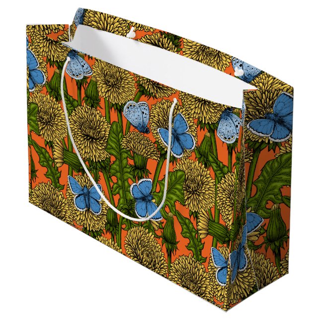 Grand Sac Cadeau Dandelion medow (Dos Angle)