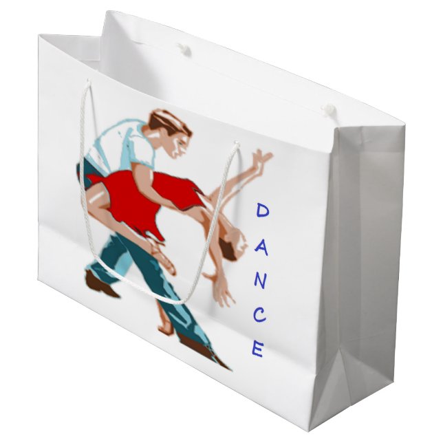 GRAND SAC CADEAU DANSE (Devant Angle)