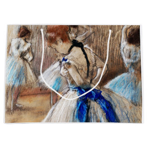 Grand Sac Cadeau Danseur de ruban bleu, Edgar Degas