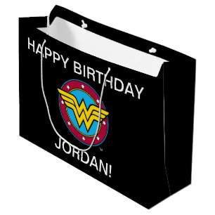 Grand Sac Cadeau DC Comics Wonder Woman Circle & Stars Logo