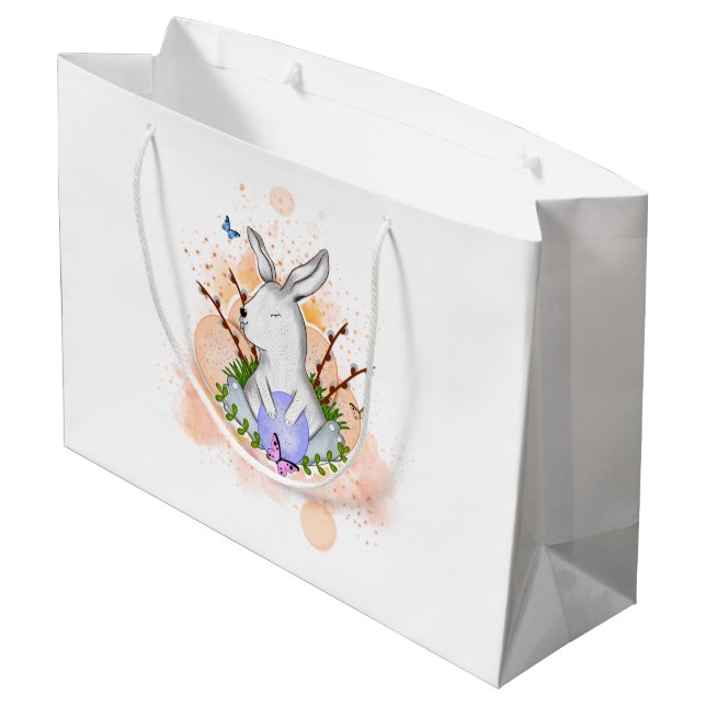 Grand Sac Cadeau de Pâques (Dos Angle)