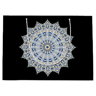 Grand Sac Cadeau Décor Arabe Persan Oriental Arabe Turc