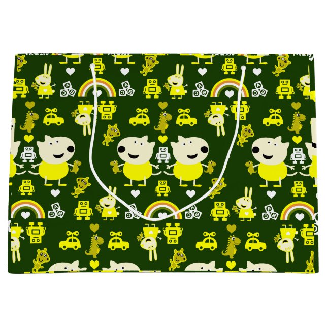 Grand Sac Cadeau Décor maison Toddler (Devant)