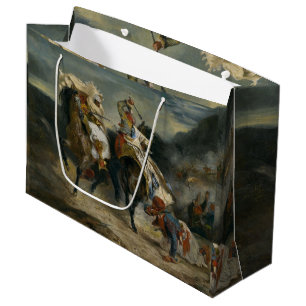 Grand Sac Cadeau Delacroix Le combat des Giaour et Hassan