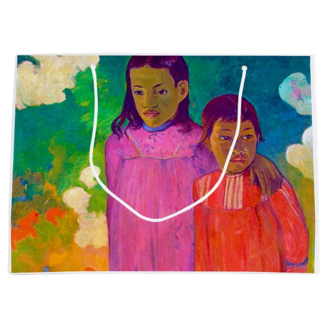 Grand Sac Cadeau Deux Soeurs, Gauguin (Devant)