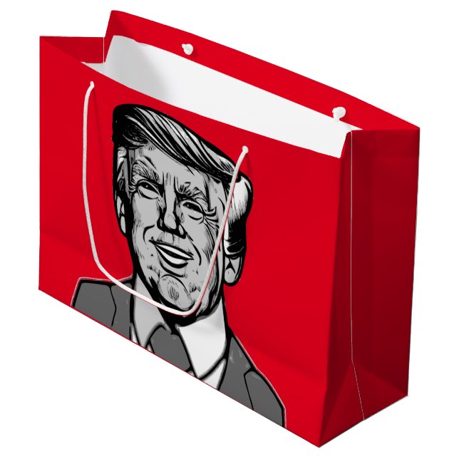 GRAND SAC CADEAU DONALD TRUMP (Devant Angle)