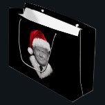 Grand Sac Cadeau Donald Trump Christmas Funny Santa Hat Don<br><div class="desc">Donald Trump Christmas Funny Santa Hat Don</div>