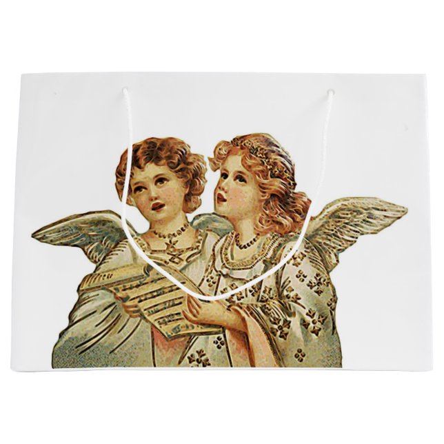 Grand Sac Cadeau Double Beauthful Angels (Devant)