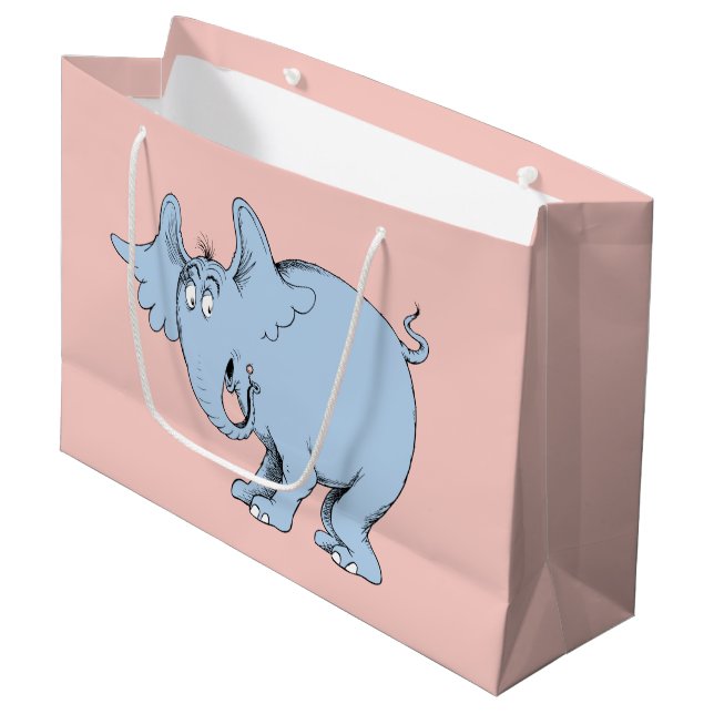 Grand Sac Cadeau Dr Seuss | Horton Hears Whos (Devant Angle)