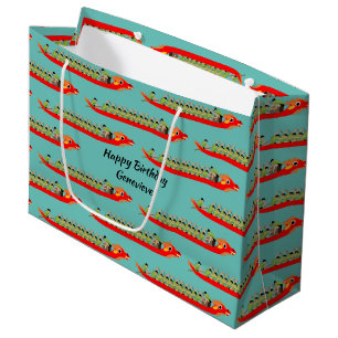Grand Sac Cadeau Dragon Boat Racing