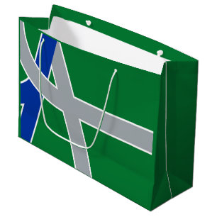 Grand Sac Cadeau Drapeau d'Albany, Oregon