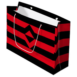 Grand Sac Cadeau Drapeau de fierté du poing