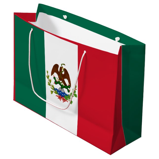 Grand Sac Cadeau Drapeau de la République mexicaine : 1824-1835, Sa (Devant Angle)