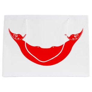 Grand Sac Cadeau Drapeau de l'île de Pâques (Rapa Nui)