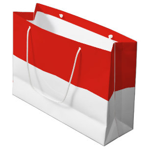Grand Sac Cadeau Drapeau de l'Indonésie