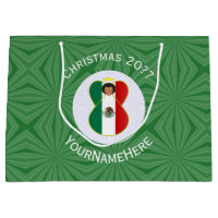 Drapeau de Noël de l'ange mexicain personnalisé