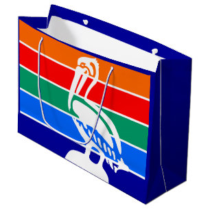 Grand Sac Cadeau Drapeau de Saint-Pétersbourg, Floride
