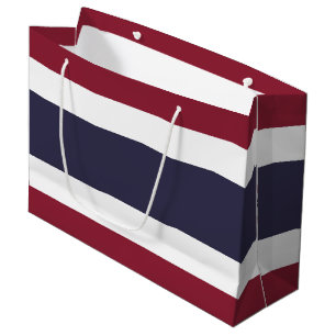 Grand Sac Cadeau Drapeau de Thaïlande