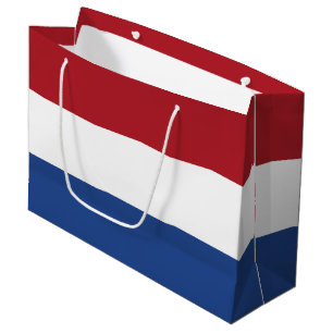 Grand Sac Cadeau Drapeau des Pays-Bas