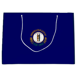 Grand Sac Cadeau Drapeau d'État du Kentucky