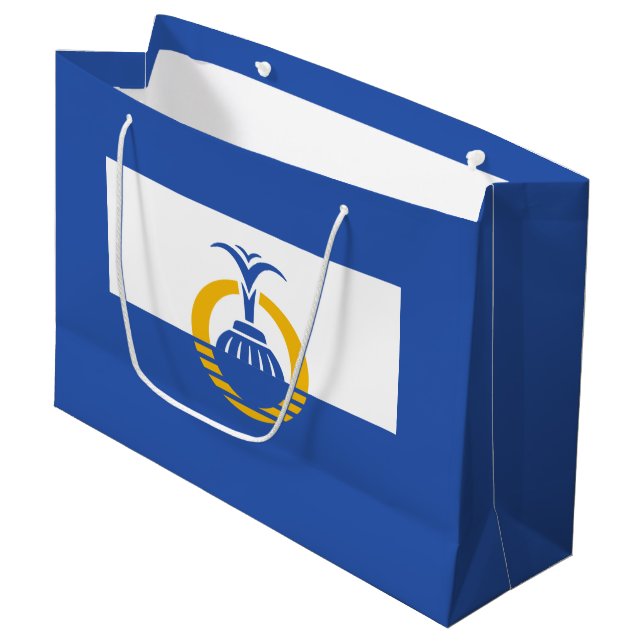 Grand Sac Cadeau Drapeau d'Orlando, Floride (Devant Angle)