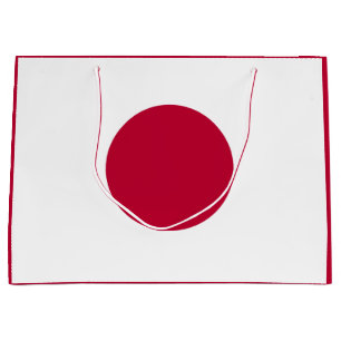 Grand Sac Cadeau Drapeau du Japon : Hinomaru, Nisshōki, Soleil leva